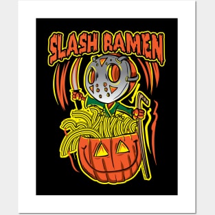 Slash Ramen with Jason Voorhees Posters and Art